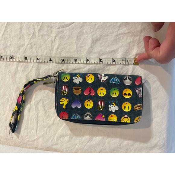 Emoji AOP wristlet wallet - Picture 1 of 4
